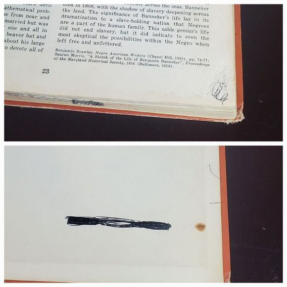 Great Negroes Past & Present, Third Edition, Hardcover CRACKED SPINE 1972 VTG - Picture 11 of 16